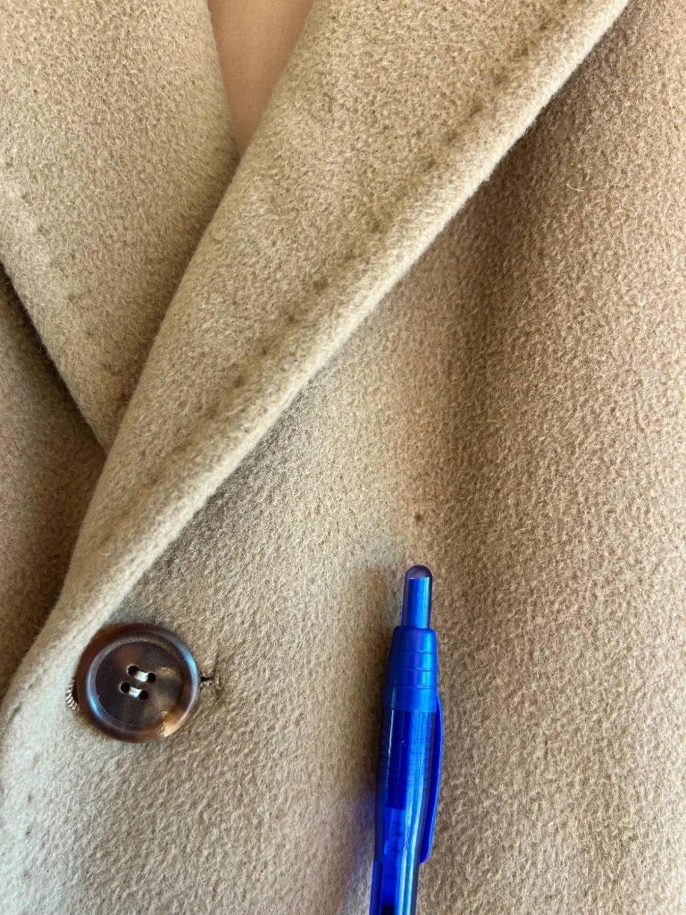 100% Cashmere Men’s Vintage Overcoat - Picture 5 of 9